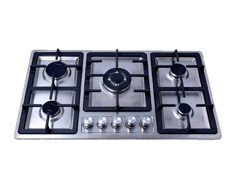 اجاق گاز صفحه ای 5 شعله استیل طرح بوش