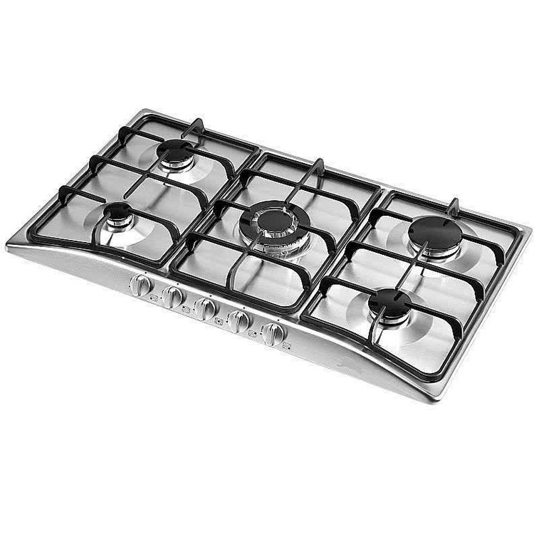 اجاق گاز صفحه ای 5 شعله استیل مدل G13 برند جانا